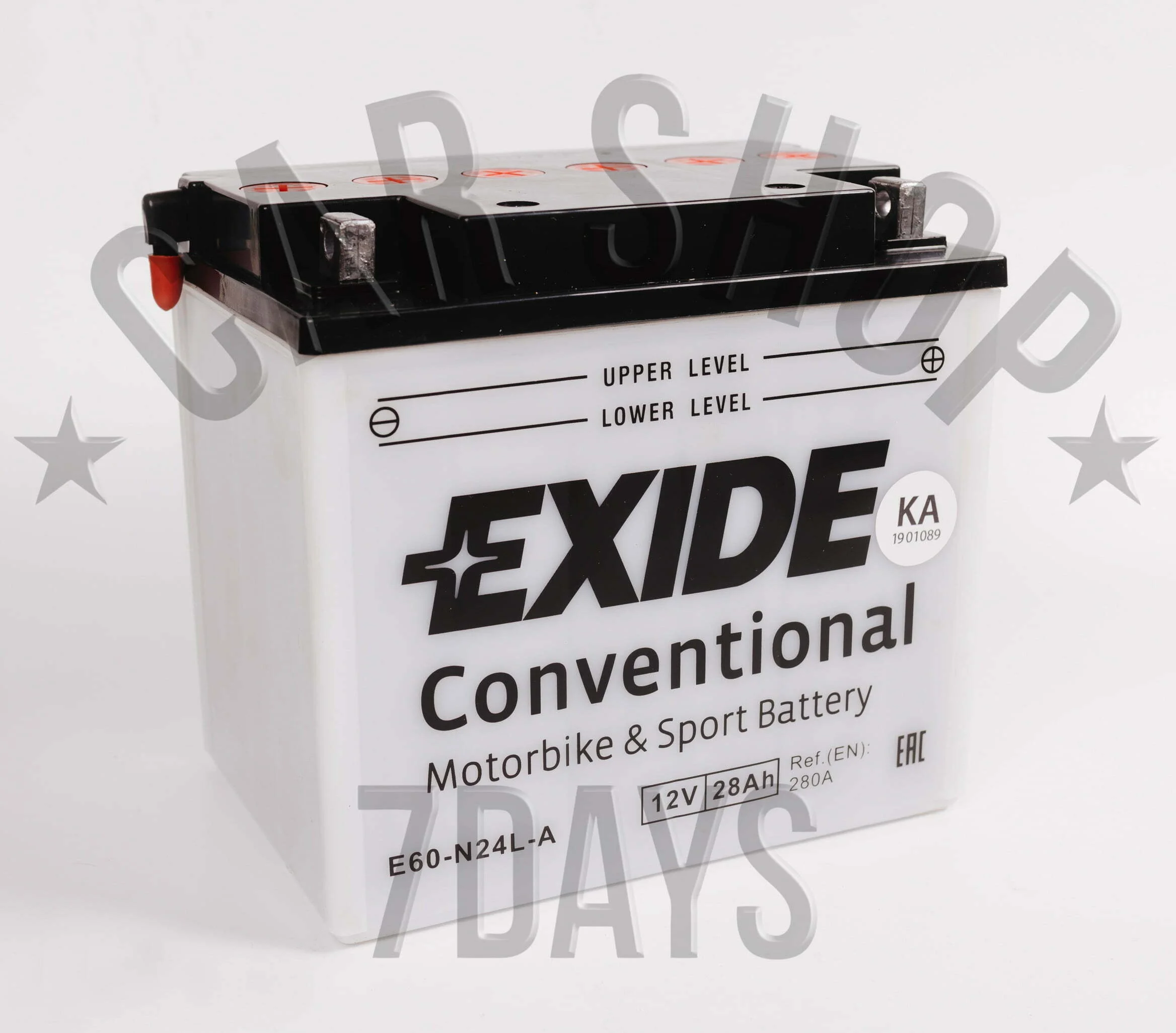 EXIDE Conventional E60-N24L-A 28Ah 280A